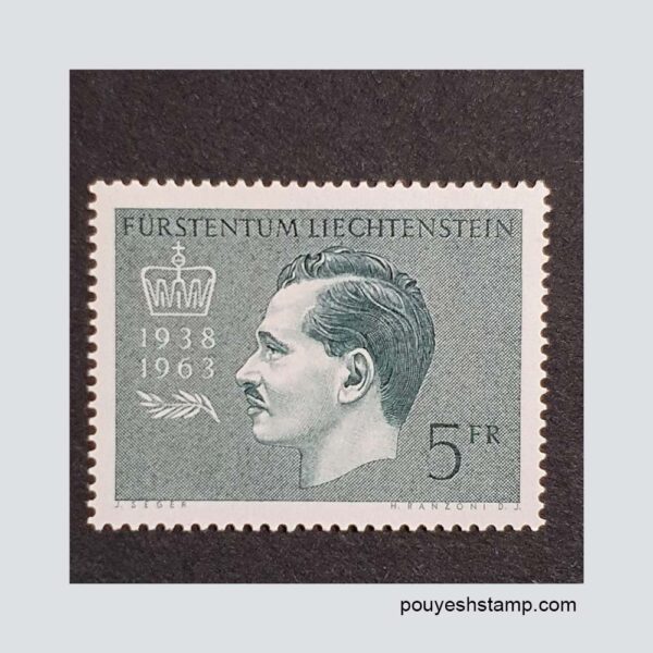 تمبر لیختن اشتاین سری تک پرنس فرانتس جوزف