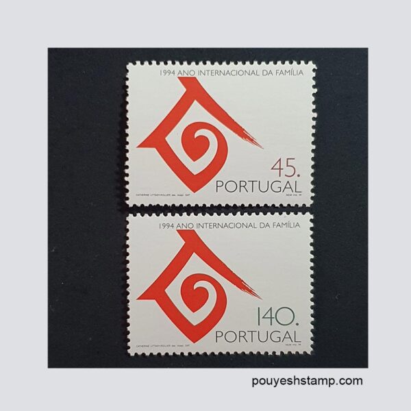 تمبر پرتغال سری سال جهانی خانواده 1994