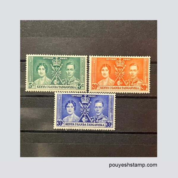 تمبر مستعمرات سری تاجگذاری پادشاه جورج ششم(سری 2) 1937