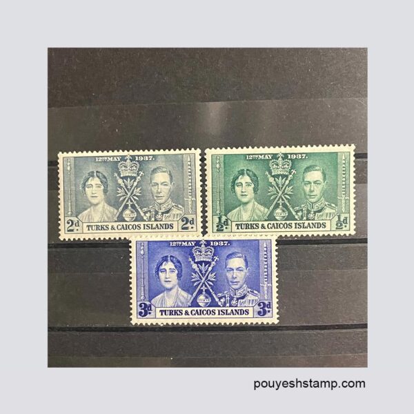 تمبر مستعمرات سری تاجگذاری پادشاه جورج ششم(سری 3) 1937