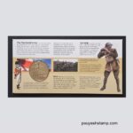 📮🪖 پاکت مهر روز رسمی ارتش بریتانیا با مدال یادبود | 2008 - تصویر 2