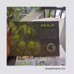 پاکت مهر روز مدال‌دار مارول انگلستان ۲۰۱۹ | هالک – Royal Mail Marvel Hulk Medal Cover - تصویر 4