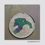 پاکت مهر روز مدال‌دار مارول انگلستان ۲۰۱۹ | هالک – Royal Mail Marvel Hulk Medal Cover - تصویر 7