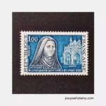 تمبر فرانسه_قدیسین 1973